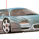 Illustration for article titled These Sketches Show The Amazing Audi GT1 Race Car That Never Was